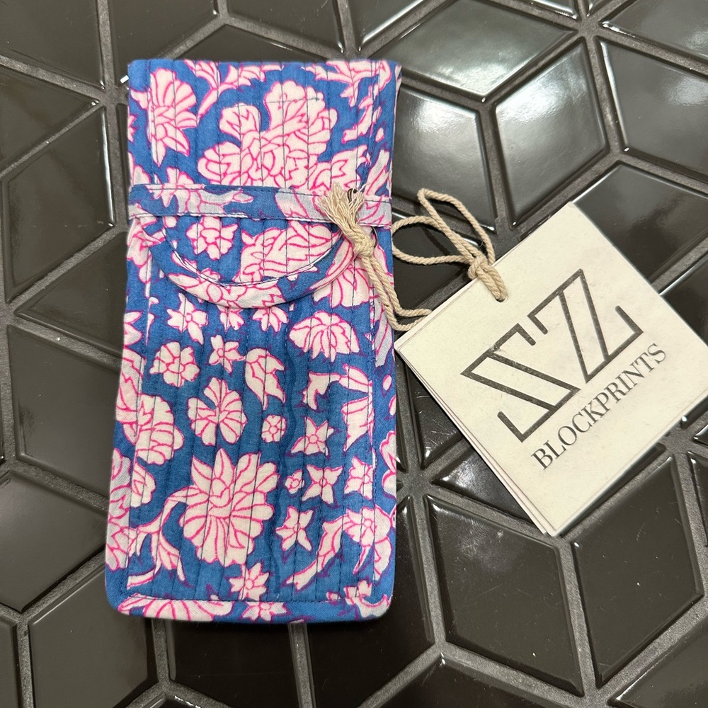 SZ Blockprints Sunglasses Case